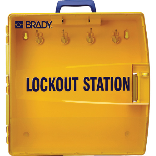 Ready Access Lockout Station, None Padlocks, 40 Padlock Capacity, Padlocks Not Included TGS INDUSTRIEL