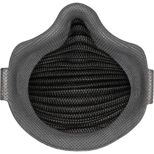 AirWave M Series Black Disposable Masks with SmartStrap&reg; & Full Foam Flange, N95, NIOSH Certified, Small TGS INDUSTRIEL