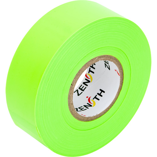Ruban pour signalisation, 1,1875" la x 164' lo, Vert fluorescent TGS INDUSTRIEL