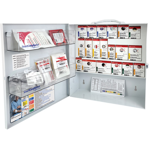 SmartCompliance&reg; First Aid Cabinet, Meets CSA Z1220-17 Type 2 Low-Risk Environment, Small (2-25 Workers) TGS INDUSTRIEL