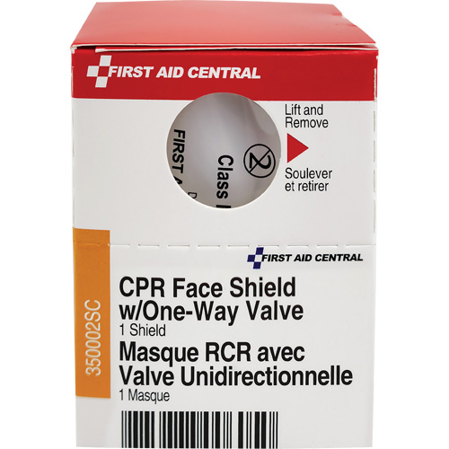 Recharge de visi&egrave;re RCR avec soupape unidirectionnelle SmartCompliance, Masque &agrave; usage unique, Classe 2 TGS INDUSTRIEL