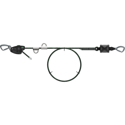 Corde de 100' pour ligne de vie temporaire horizontale, Corde d'alpinisme TGS INDUSTRIEL