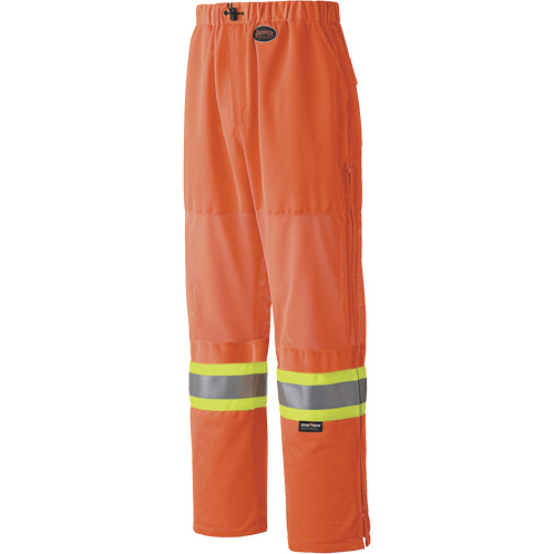 6001P Pantalon de s&eacute;curit&eacute; routi&egrave;re, Polyester, T-petit, Orange haute visibilit&eacute; TGS INDUSTRIEL