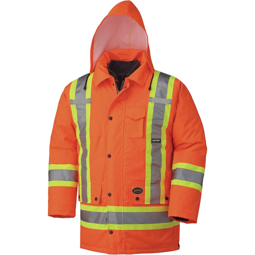 5020 Waterproof 7-in-1 Parka, High Visibility Orange, Small TGS INDUSTRIEL