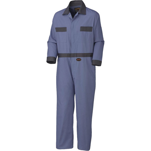 5133 Combinaisons avec boutons en laiton dissimul&eacute;s, Hommes, Bleu marin, Taille 36 TGS INDUSTRIEL