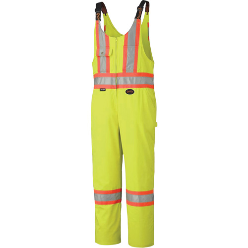 6616 Overalls, Poly-Cotton, 36, High Visibility Lime-Yellow TGS INDUSTRIEL