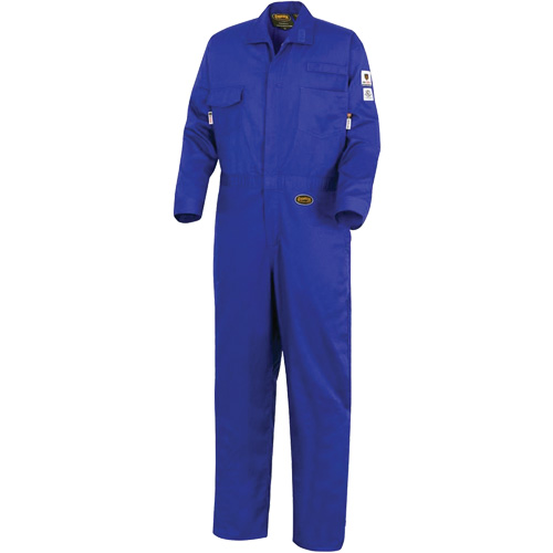 7779 FR-Tech&reg; 88/12 Arc Rated Flame Resistant Coveralls, Size 48, Royal Blue TGS INDUSTRIEL