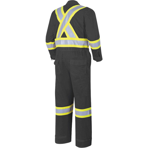 7702BKT Combinaison FR-Tech contre les arcs, Taille 40 (grand taille), Noir, 10 cal/cm² TGS INDUSTRIEL
