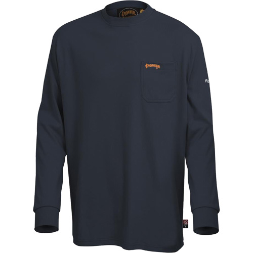 333 Flame-Resistant Long-Sleeved Shirt, Small, Navy Blue TGS INDUSTRIEL