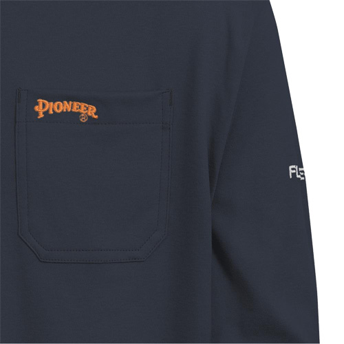 339SFA Chemise de s&eacute;curit&eacute; &agrave; manches longues ignifuge, Petit, Orange haute visibilit&eacute; TGS INDUSTRIEL