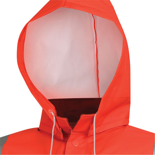 576J Veste de pluie ignifuge haute visibilit&eacute;, Petit, Orange haute visibilit&eacute; TGS INDUSTRIEL