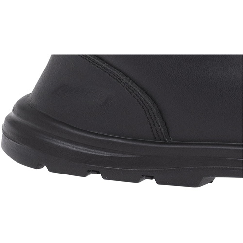 1027 Black 8" Work Boots, Leather, Steel Toe, Size 10 TGS INDUSTRIEL