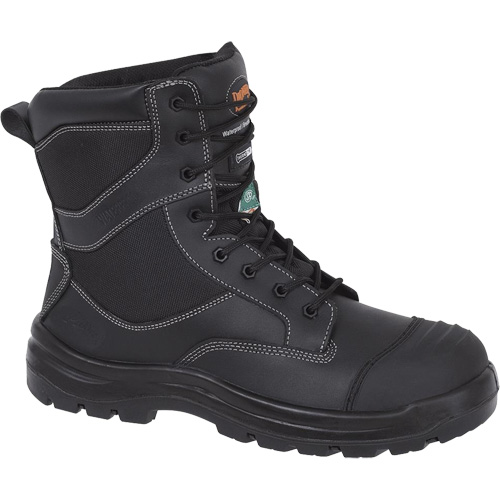 1050 Black Composite Safety Work Boots, Leather, Size 14, Impermeable TGS INDUSTRIEL