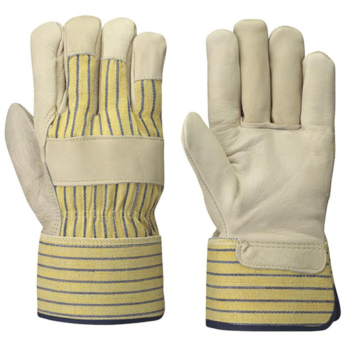 536 Gants d'ajusteur, Taille unique, Paume en Cuir fleur de vache TGS INDUSTRIEL