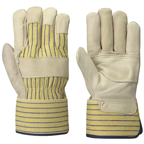536P Gants d'ajusteur, Taille unique, Paume en Cuir fleur de vache TGS INDUSTRIEL