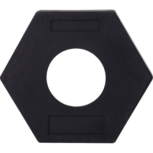2320 Base de poteau d&eacute;lin&eacute;ateur empilable, 17 lb TGS INDUSTRIEL