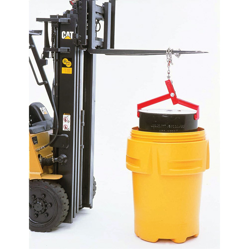 Ultra-Drum Lifter, 55 gal. US (45 gal. imp.), Cap. 1000 lb/453 kg TGS INDUSTRIEL