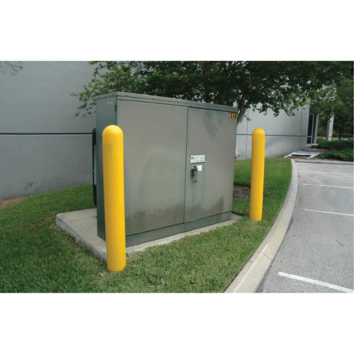 Ultra-Post Protector, 4" dia. x 52" l, Jaune TGS INDUSTRIEL