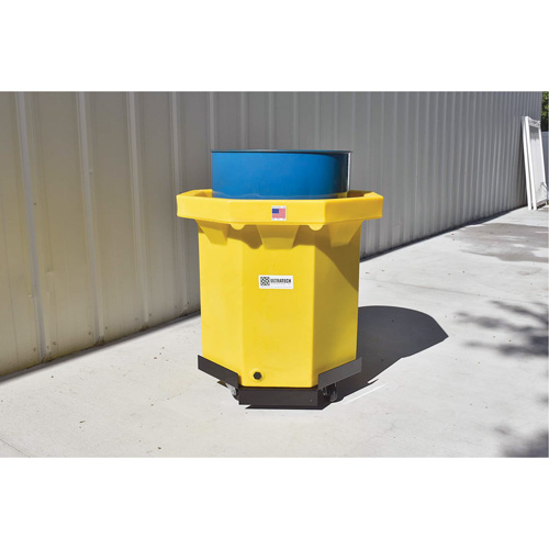 Ultra-Spill Collector &agrave; fond plat, 66 gal. US, Mobile TGS INDUSTRIEL