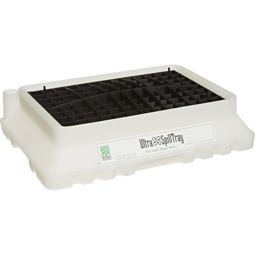 P2 Ultra-Spill Tray, 17" lo x 12" la x 4" h, Cap. de d&eacute;versement 1,8 gal. US TGS INDUSTRIEL