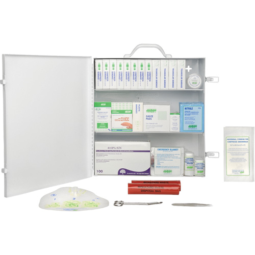 First Aid Kit, Meets CSA Z1220-17 Type 2 Low-Risk Environment, Large (51-100 Workers) TGS INDUSTRIEL
