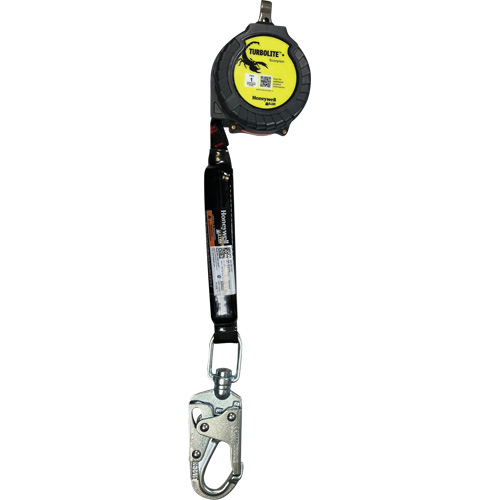 Limiteur de chute personnel Scorpion TurboLite+ Miller, 9', Sangles, Pivotant TGS INDUSTRIEL