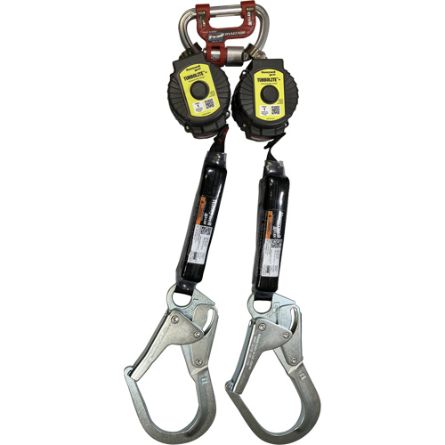 Limiteur de chute personnel TurboLite+ Miller, 6', Sangles, Stationnaire TGS INDUSTRIEL