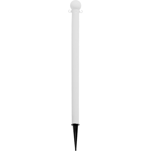 Ground Poles, White TGS INDUSTRIEL