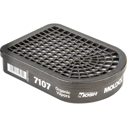 Cartouche pour respirateur semi-rectangulaire, Cartouche gaz/vapeur, Vapeur organique TGS INDUSTRIEL