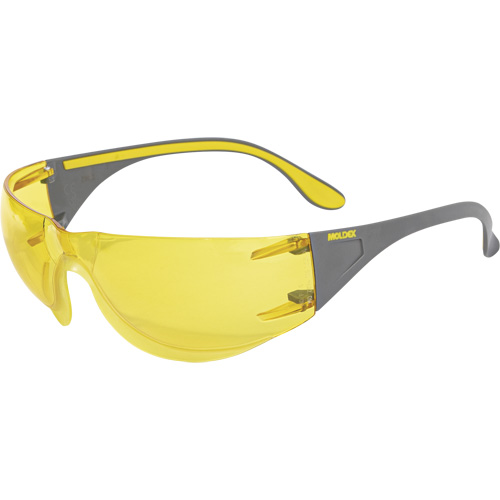 Adapt Safety Glasses, Amber Lens, Anti-Fog/Anti-Scratch, ANSI Z87+/Meets/Exceeds CSA Z94.3 TGS INDUSTRIEL