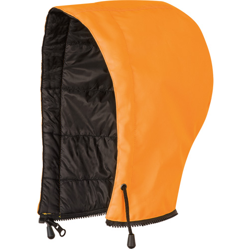 5770H Capuchon pour manteau de s&eacute;curit&eacute; haute visibilit&eacute; r&eacute;versible, Orange haute visibilit&eacute;, Nylon/Polyester TGS INDUSTRIEL