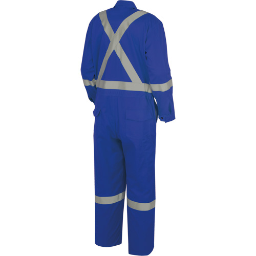 7709AT "The Rock" FR-Tech&reg; High Visibility FR/Arc Rated Coveralls, Size 40 (Tall), Royal Blue, 10 cal/cm² TGS INDUSTRIEL