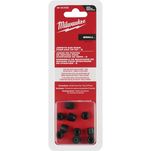 Ensemble de petits embouts pour bouchons d'oreilles de chantier TGS INDUSTRIEL