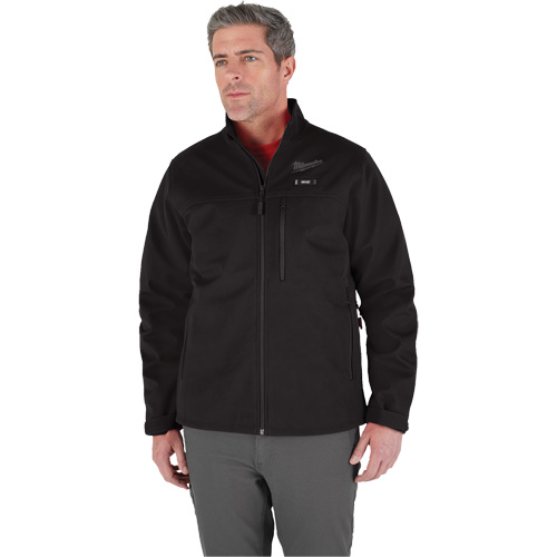 Manteau chauffante M12 ToughShell avec pile, Hommes, Petit, Noir TGS INDUSTRIEL
