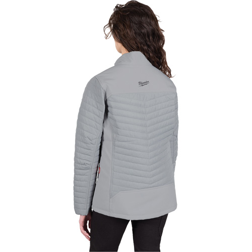 M12 Heated Axis Jacket with Battery, Women's, Small, Grey TGS INDUSTRIEL