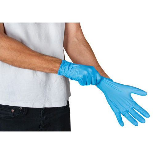 Vending Pack Disposable Gloves, Small, Nitrile, 4.5-mil, Powder-Free, Blue, Class 2 TGS INDUSTRIEL