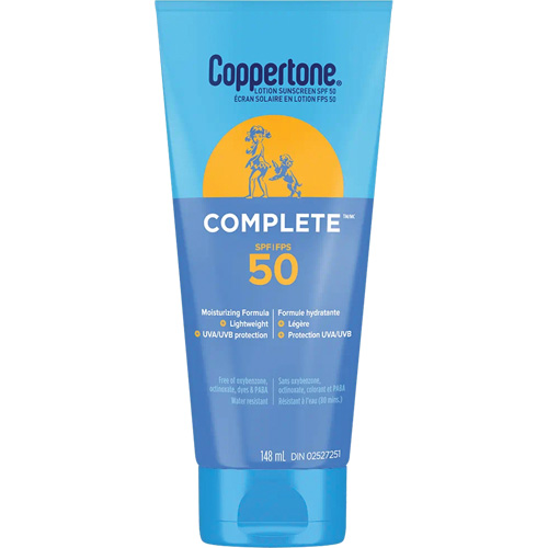 Coppertone&reg; Complete Sun Protection, SPF 50, Lotion TGS INDUSTRIEL