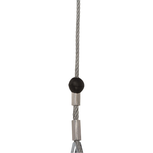 SRL-73302-20LE Self-Retracting Lifeline, 20', Galvanized Steel, Swivel TGS INDUSTRIEL