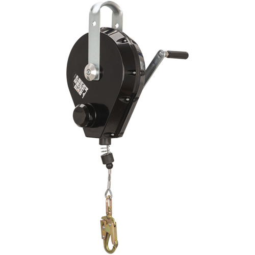 SRL-73303-96 Cable Self-Retracting Lifeline with Recovery, 96', Galvanized Steel, Swivel TGS INDUSTRIEL