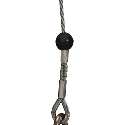 SRL-73303-96 Cable Self-Retracting Lifeline with Recovery, 96', Galvanized Steel, Swivel TGS INDUSTRIEL