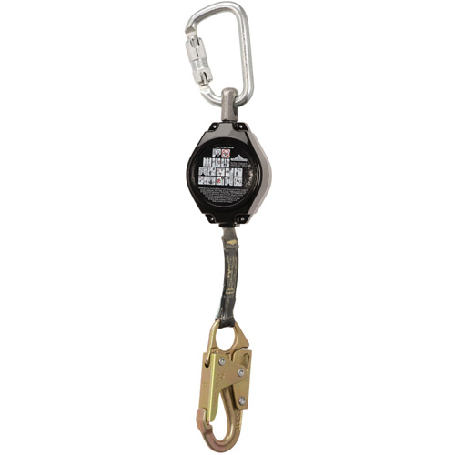 SRL-76105-6AR Cordage de s&eacute;curit&eacute; autor&eacute;tractable r&eacute;sistant &agrave; l'arc &eacute;lectrique, 6', Dyneema, Pivotant TGS INDUSTRIEL