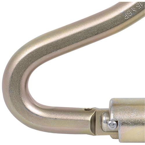 CP-04011-1 Zinc Plated Carabiner with 2" Gate Opening, Steel TGS INDUSTRIEL