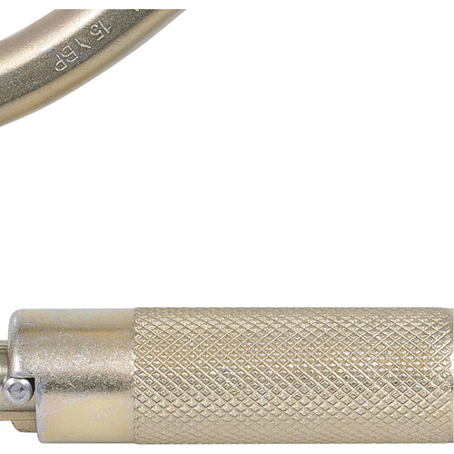 CP-04011-1 Zinc Plated Carabiner with 2" Gate Opening, Steel TGS INDUSTRIEL