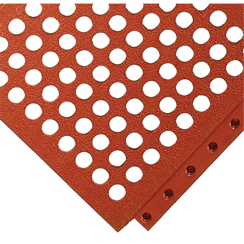 Tuiles ouvertes &agrave; imbrication en caoutchouc pour planchers 24/Seven Locksafe Grade A TGS INDUSTRIEL