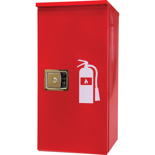 Heavy-Duty Outdoor Fire Extinguisher Cabinet, 14" W x 28" H x 10" D TGS INDUSTRIEL