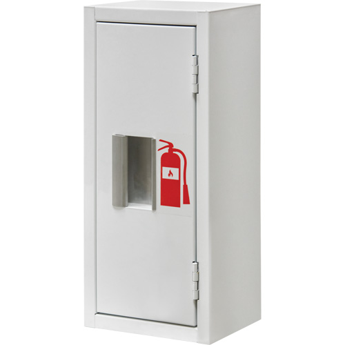 Indoor Fire Extinguisher Cabinet, 8" W x 18" H x 6" D TGS INDUSTRIEL
