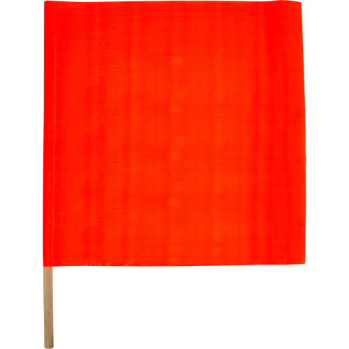 Traffic Safety Flag, Mesh, With Handle TGS INDUSTRIEL
