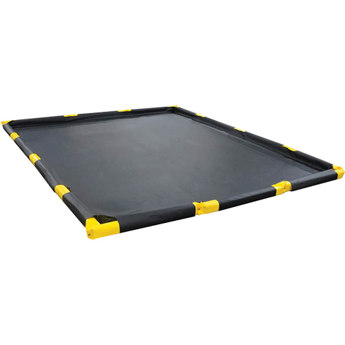 Berme Stinger Spillpal, Capacit&eacute; 598 gal. US, 20' la x 12' lo x 4" h, Paroi en mousse TGS INDUSTRIEL