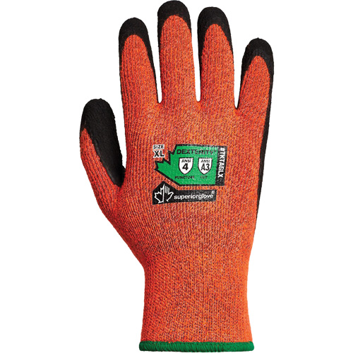 Gants d'hiver r&eacute;sistants &agrave; la coupe Dexterity TKTAGLX, Taille T-Grand, Calibre 13, Rev&ecirc;tement Latex, Enveloppe en TenActiv, ASTM ANSI niveau A3 TGS INDUSTRIEL
