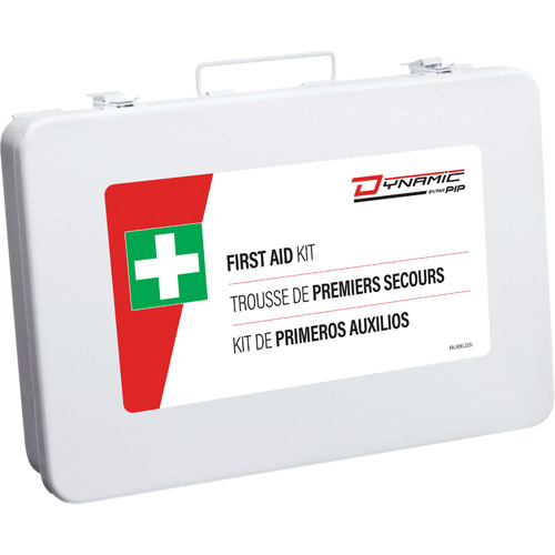 Trousse de premiers soins Dynamic, R&eacute;pond ou surpasse la norme CSA Z1220-24 type 2 environnements &agrave; faible risque, Moyen (26-50 travailleurs) TGS INDUSTRIEL